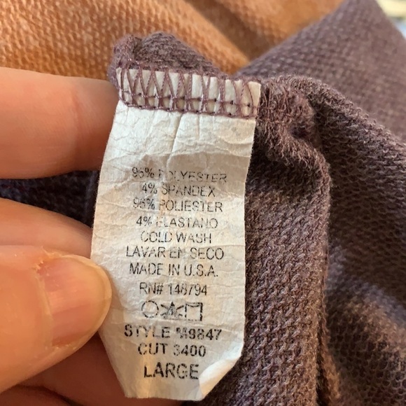 Color block long sleeve top - Picture 6 of 6